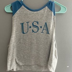 Aeropostale “USA” crop top
